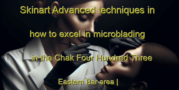 Skinart Advanced techniques in how to excel in microblading in the Chak Four Hundred Three Eastern Bar area | MicrobladingTraining | MicrobladingClasses | SkinartTraining-Pakistan